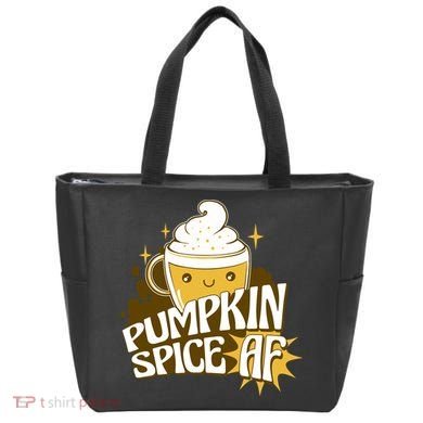 Pumpkin Spice AF Cute Gift Tote Bag