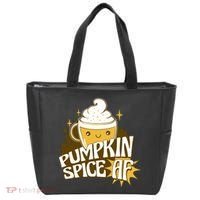 Pumpkin Spice AF Cute Gift Tote Bag thumb 0