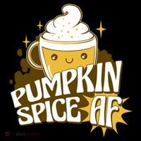 Pumpkin Spice AF Cute Gift Tote Bag thumb 4