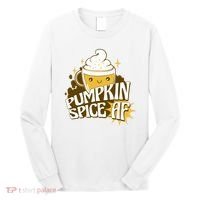 Pumpkin Spice AF Cute Gift Long Sleeve Shirt thumb 0
