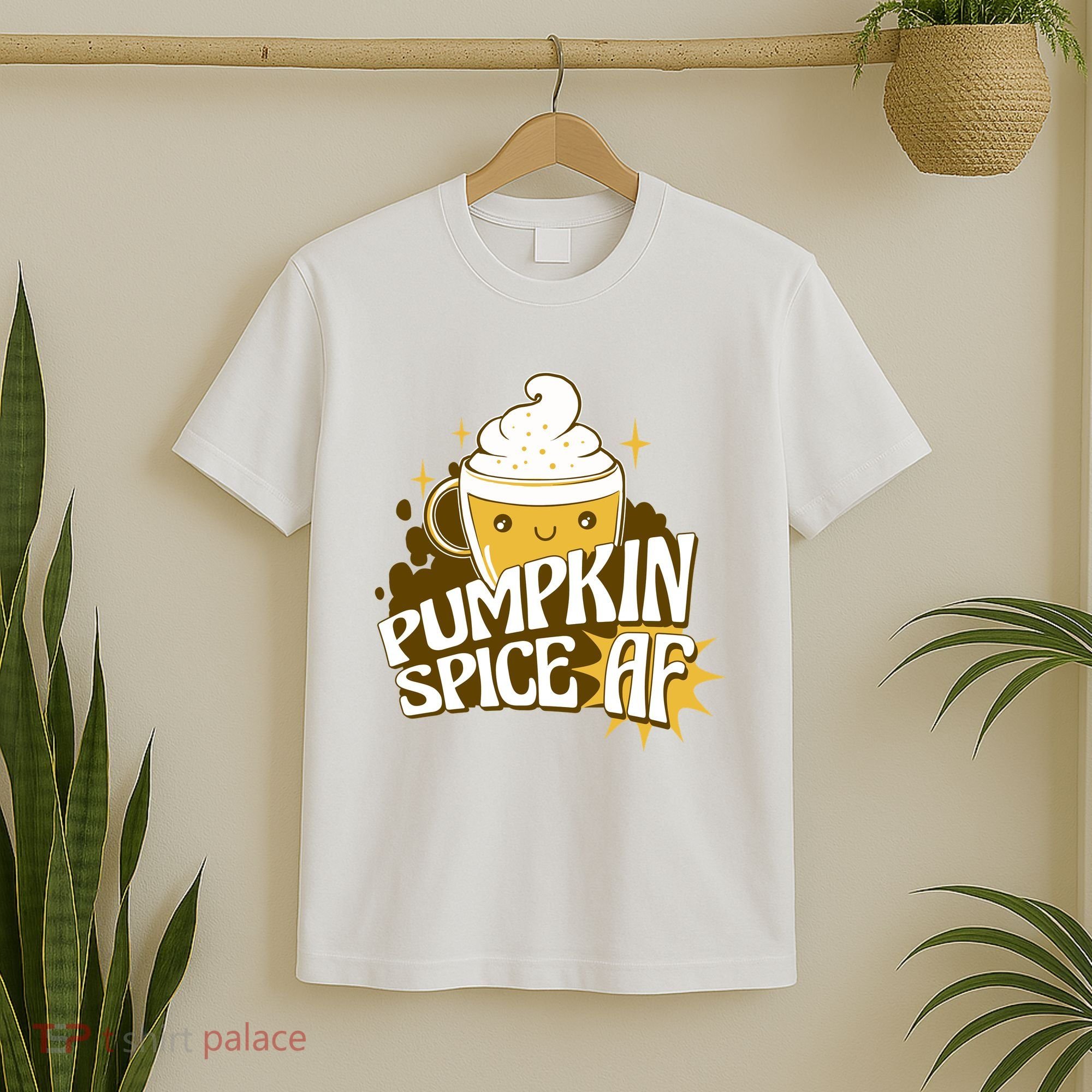 Pumpkin Spice AF Cute Gift T-Shirt