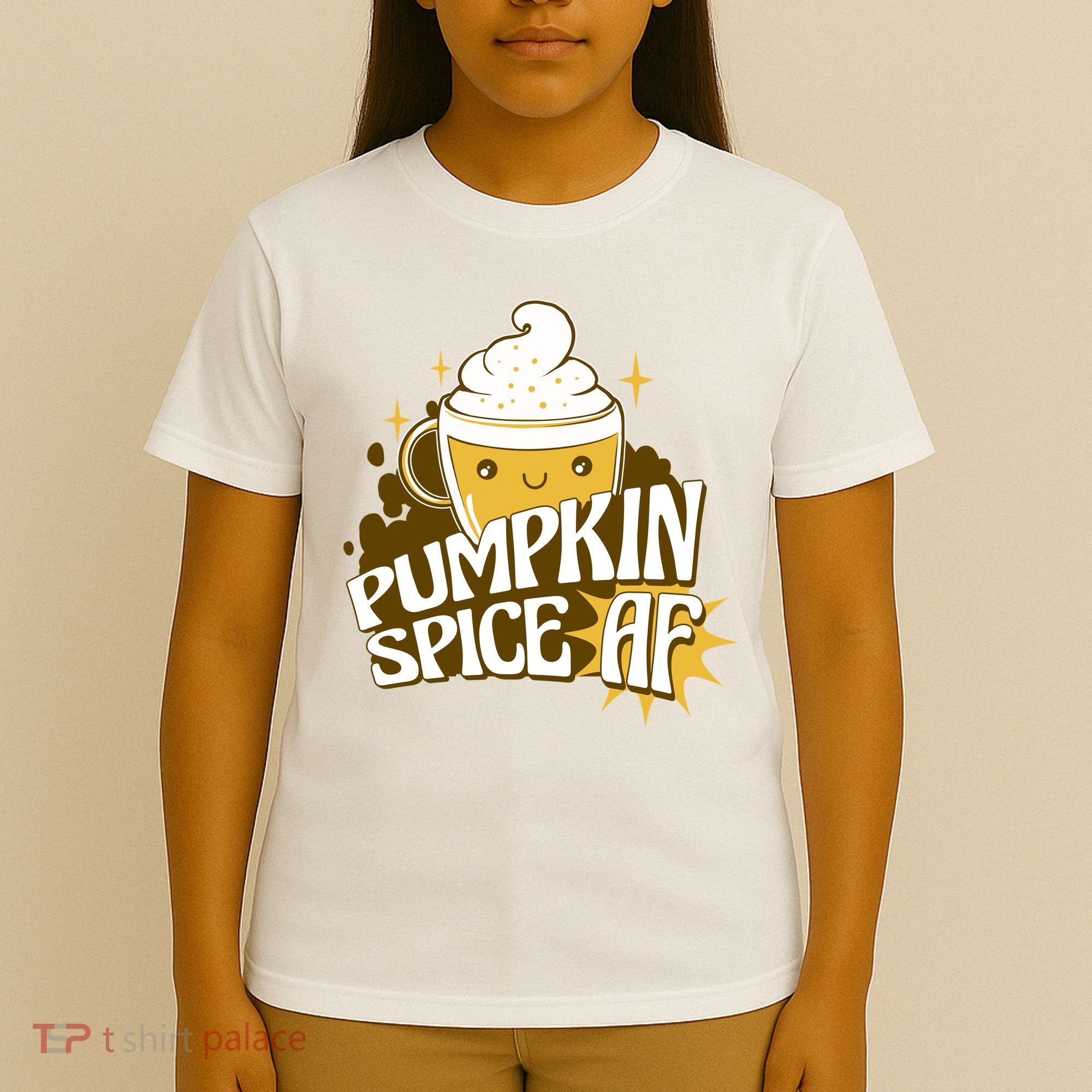 Pumpkin Spice AF Cute Gift T-Shirt