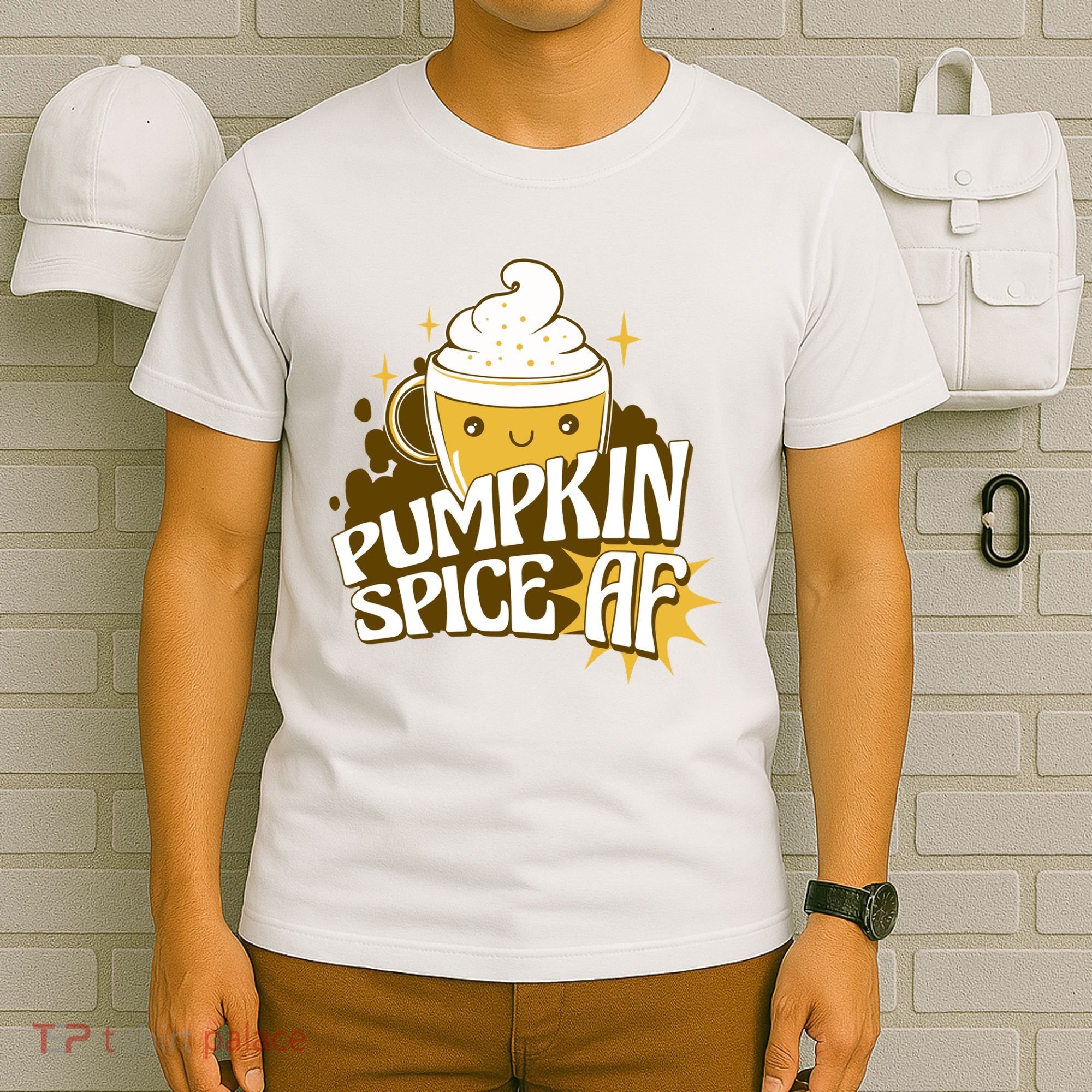 Pumpkin Spice AF Cute Gift T-Shirt