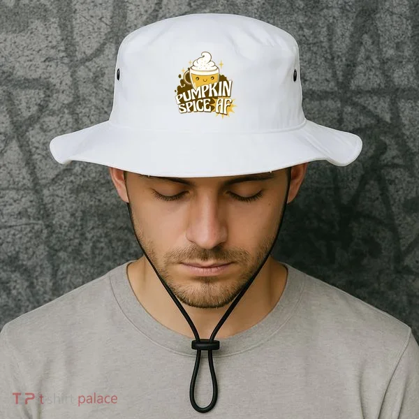 Pumpkin Spice AF Cute Gift Bucket Hat