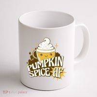 Pumpkin Spice AF Cute Gift Coffee Mug thumb 1