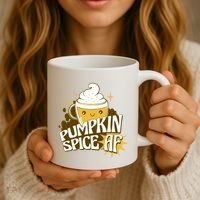 Pumpkin Spice AF Cute Gift Coffee Mug thumb 3