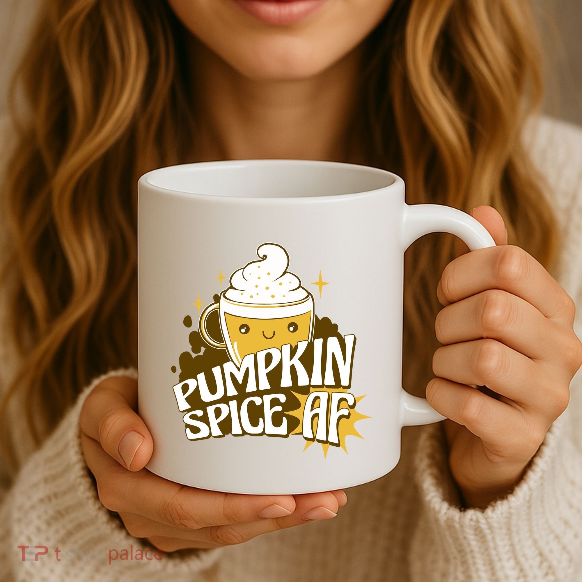 Pumpkin Spice AF Cute Gift Coffee Mug