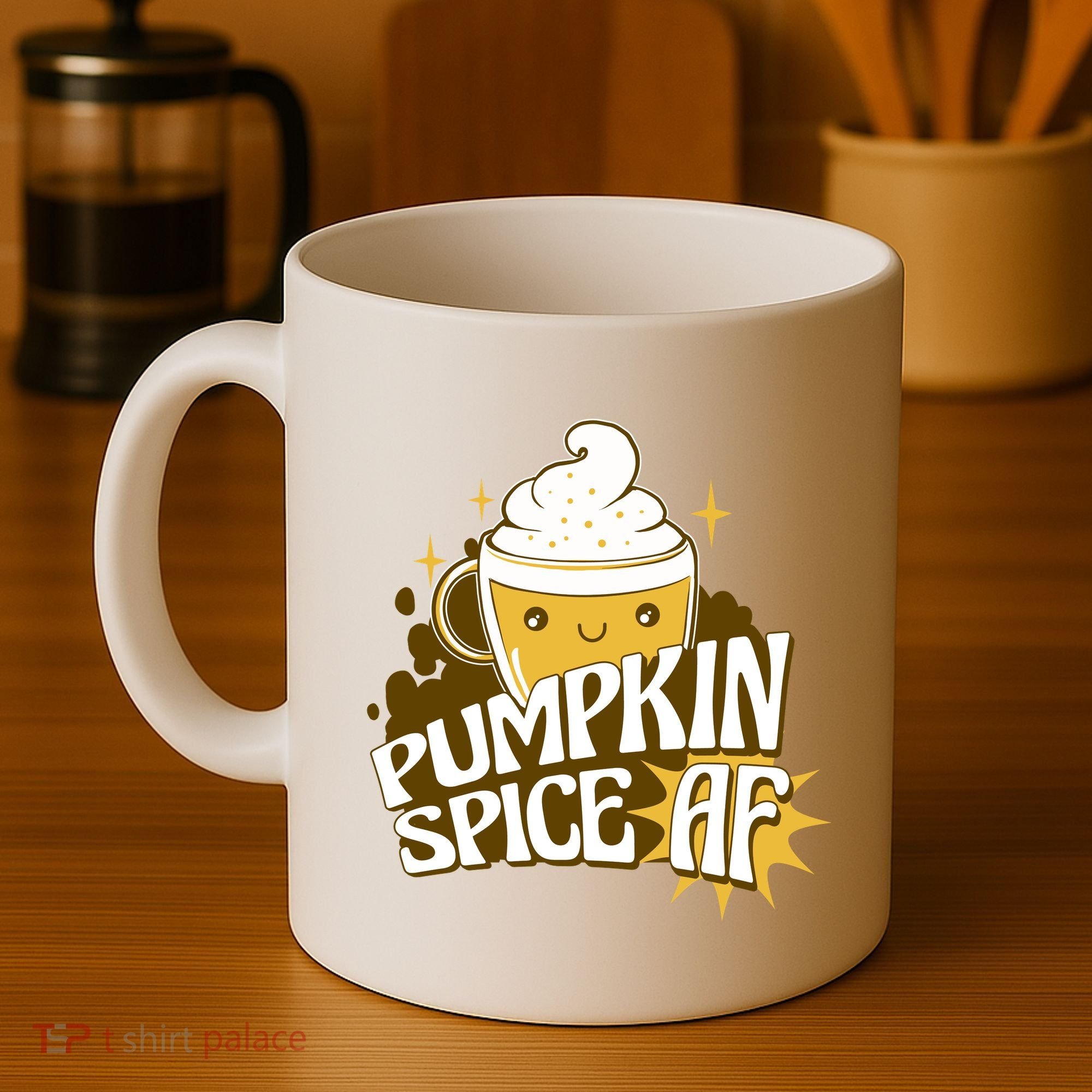 Pumpkin Spice AF Cute Gift Coffee Mug