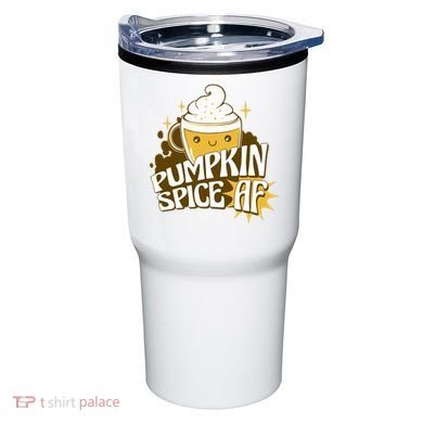 Pumpkin Spice AF Cute Gift Tumbler