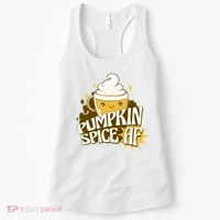 Pumpkin Spice AF Cute Gift Women's Tank Top thumb 0