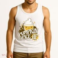 Pumpkin Spice AF Cute Gift Tank Top thumb 3