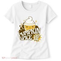 Pumpkin Spice AF Cute Gift Women's T-Shirt thumb 0