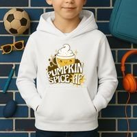 Pumpkin Spice AF Cute Gift Kids Hoodie thumb 2
