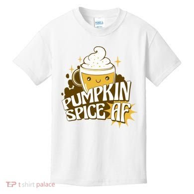 Pumpkin Spice AF Cute Gift Kids T-Shirt