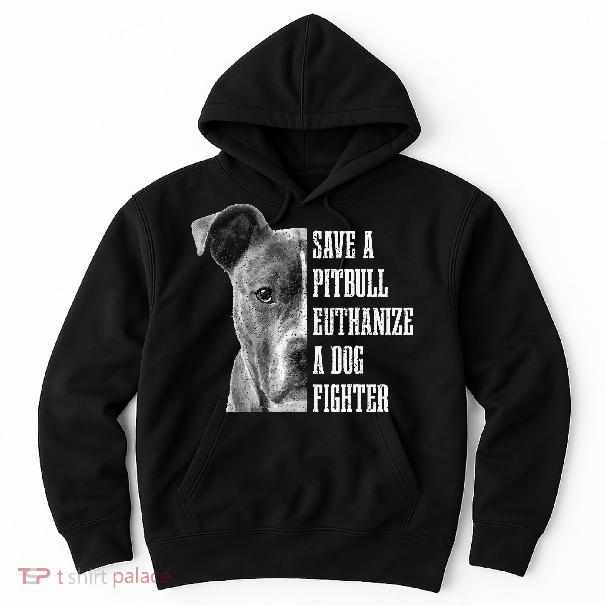 Pitbull Save A Pitbull Funny Dog Rescue Pitbull Mom Dad Hoodie