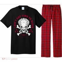 Predator Skull Ain't Got Time To Bleed Military Distressed Pajama Set thumb 0