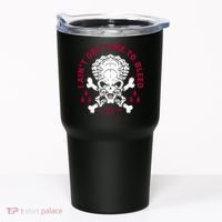 Predator Skull Ain't Got Time To Bleed Military Distressed Tumbler thumb 0