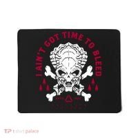 Predator Skull Ain't Got Time To Bleed Military Distressed Mousepad thumb 0