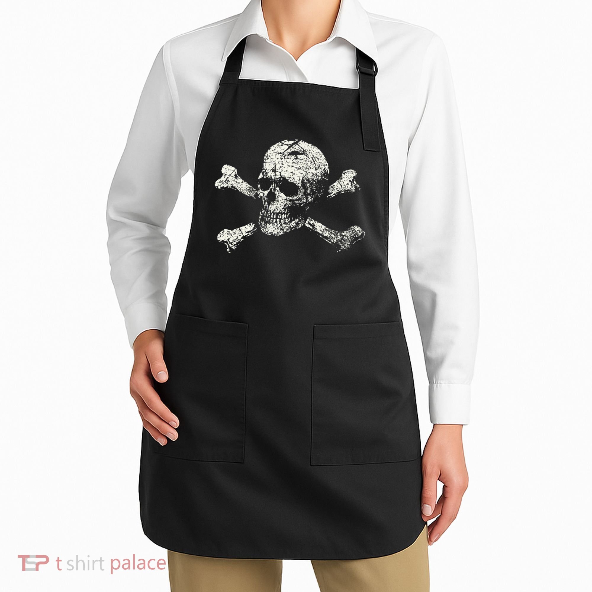 Pirate Skull And Crossbones Flag Apron
