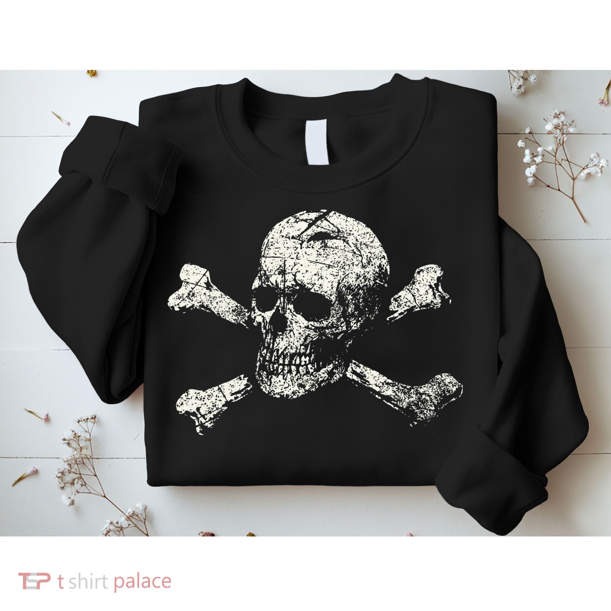 Pirate Skull And Crossbones Flag Sweatshirt