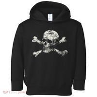 Pirate Skull And Crossbones Flag Toddler Hoodie thumb 0