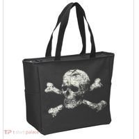 Pirate Skull And Crossbones Flag Tote Bag thumb 2
