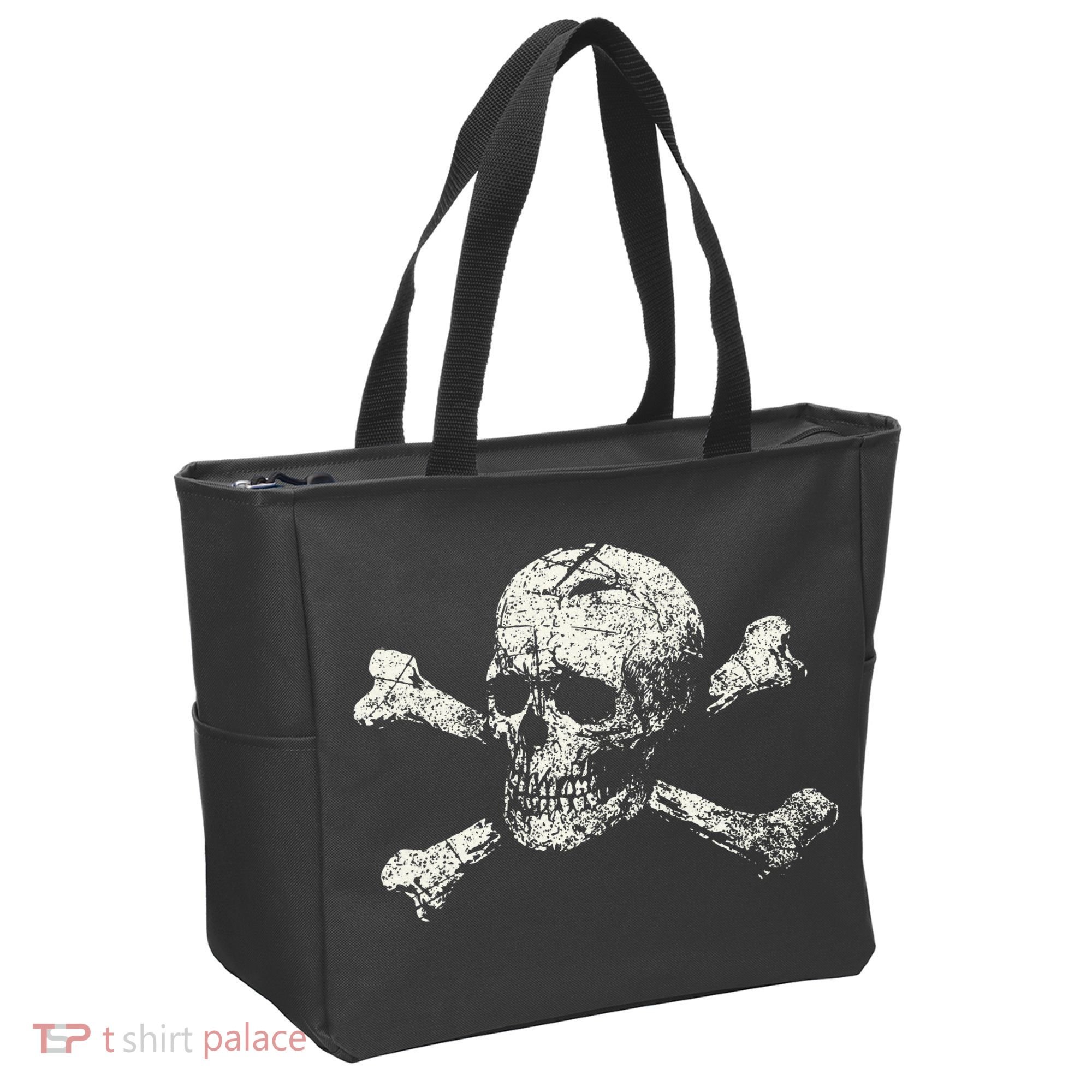 Pirate Skull And Crossbones Flag Tote Bag