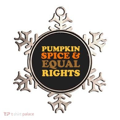 Pumpkin Spice And Equal Rights Ornament