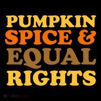 Pumpkin Spice And Equal Rights Ornament thumb 1