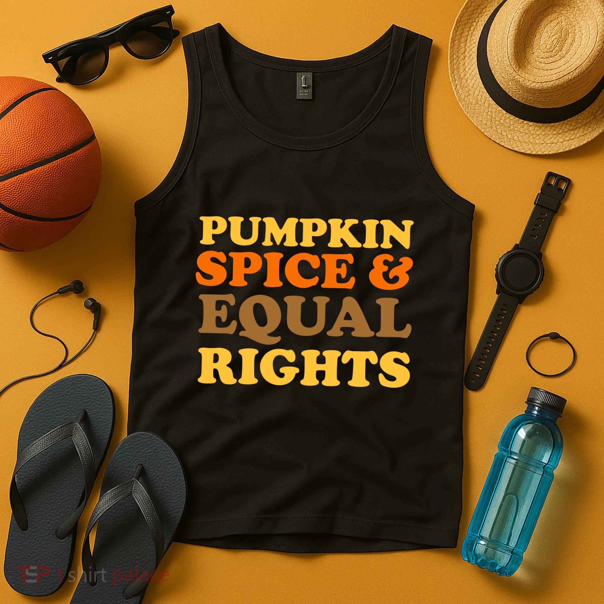 Pumpkin Spice And Equal Rights Tank Top