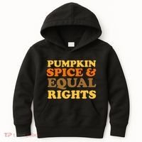 Pumpkin Spice And Equal Rights Kids Hoodie thumb 0