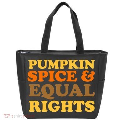 Pumpkin Spice And Equal Rights Tote Bag