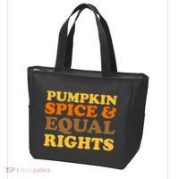 Pumpkin Spice And Equal Rights Tote Bag thumb 3
