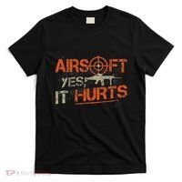 Paintball Sport Airsoft Yes It Hurts Paint Ball Target T-Shirt thumb 0