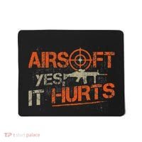 Paintball Sport Airsoft Yes It Hurts Paint Ball Target Mousepad thumb 0