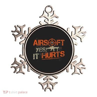 Paintball Sport Airsoft Yes It Hurts Paint Ball Target Ornament