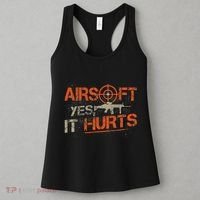 Paintball Sport Airsoft Yes It Hurts Paint Ball Target Women's Tank Top thumb 3