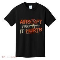 Paintball Sport Airsoft Yes It Hurts Paint Ball Target Kids T-Shirt thumb 0