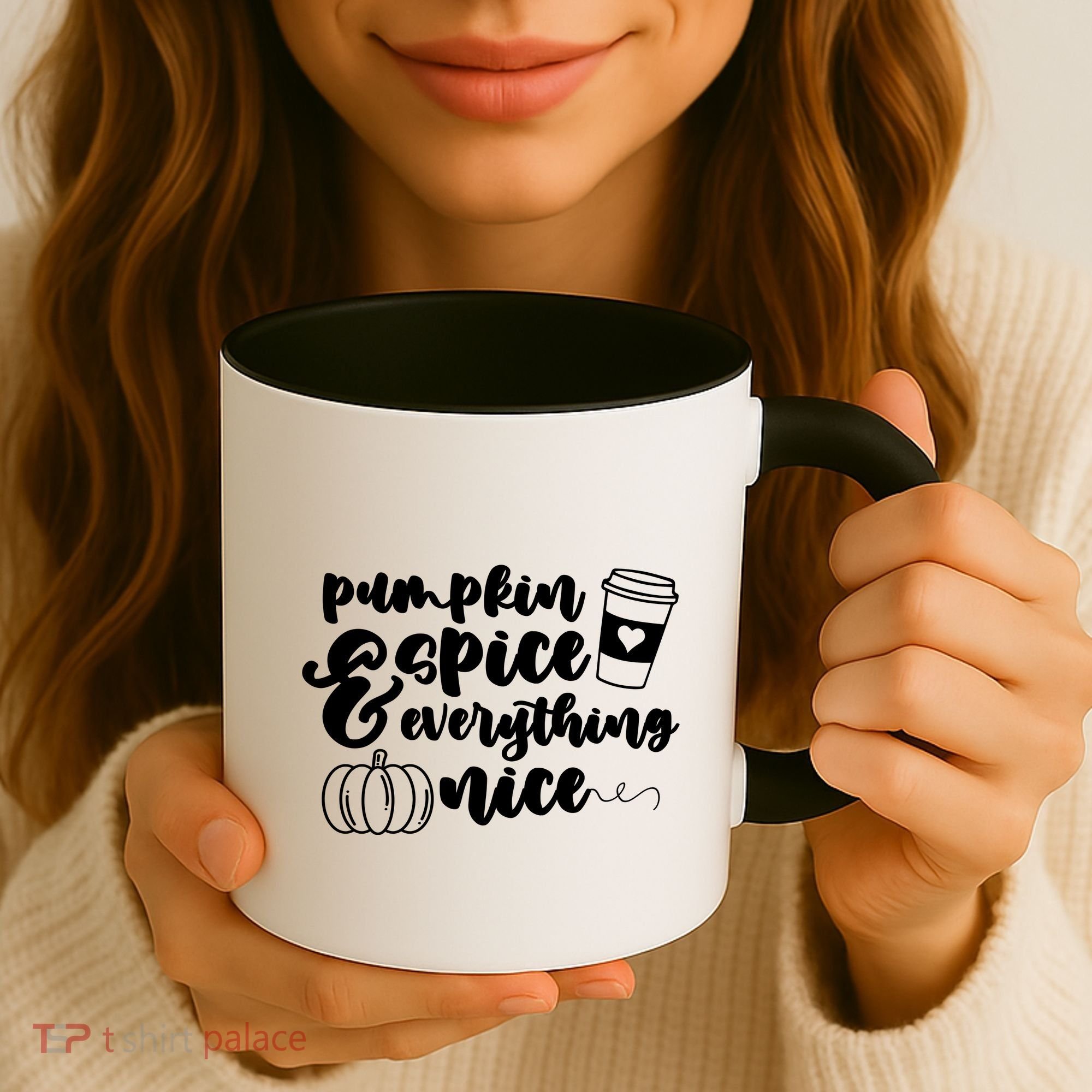 Pumpkin Spice And Everything Nice Halloween Coffee Lover Coffee Mug