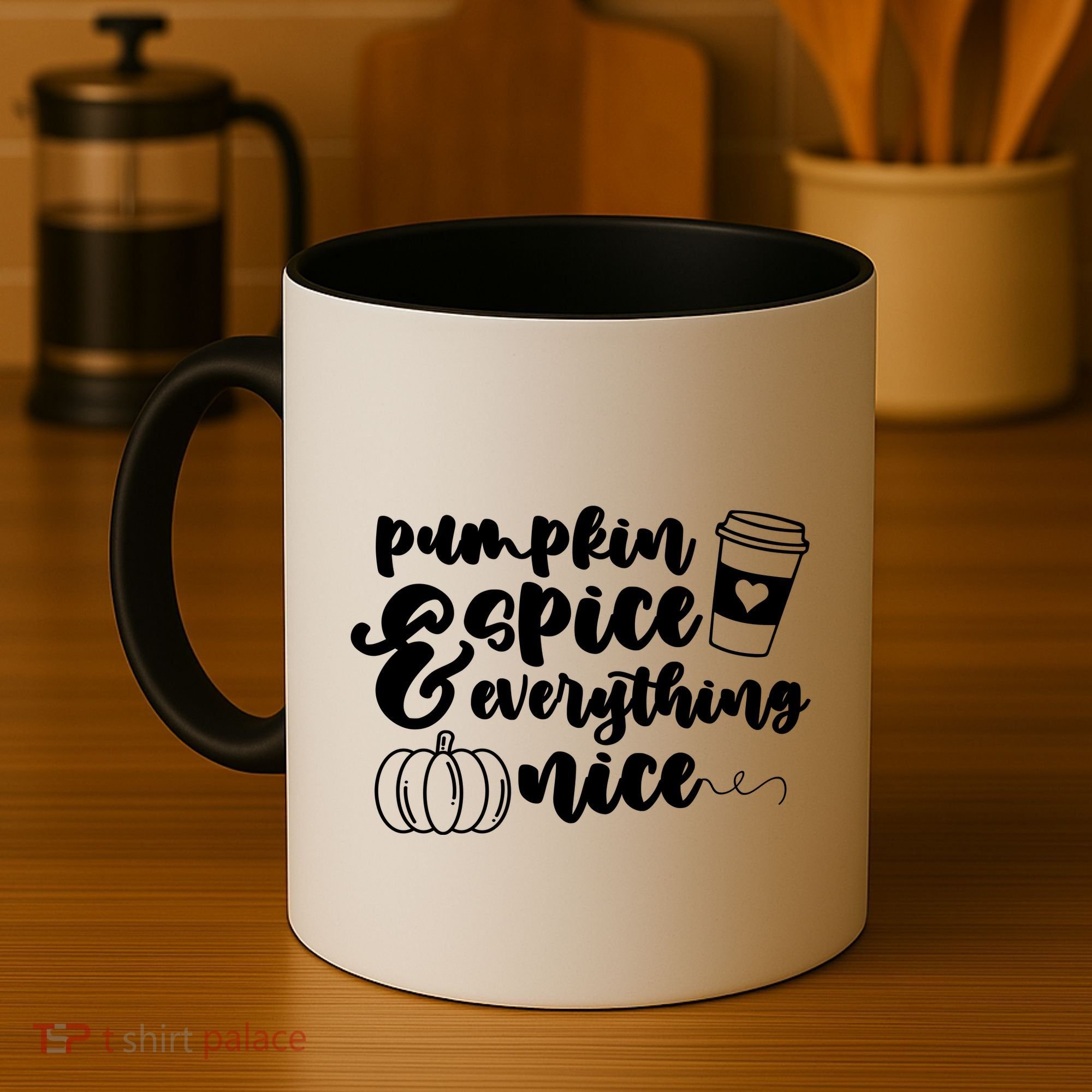 Pumpkin Spice And Everything Nice Halloween Coffee Lover Coffee Mug