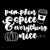 Pumpkin Spice And Everything Nice Halloween Coffee Lover Ornament thumb 1
