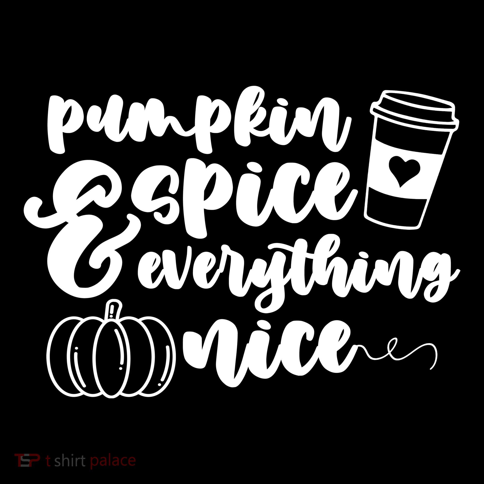 Pumpkin Spice And Everything Nice Halloween Coffee Lover Ornament