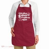 Pumpkin Spice And Everything Nice Halloween Coffee Lover Apron thumb 2