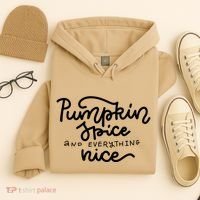 Pumpkin Spice And Everything Nice Hoodie thumb 4