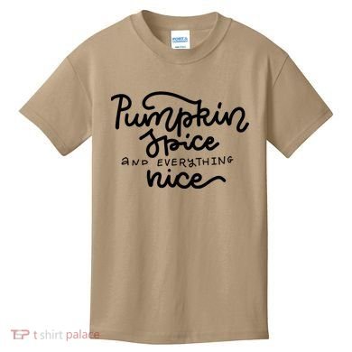 Pumpkin Spice And Everything Nice Kids T-Shirt