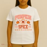Pumpkin Spice Autumn Fall Season T-Shirt thumb 4