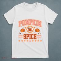 Pumpkin Spice Autumn Fall Season T-Shirt thumb 5