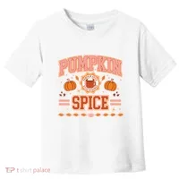 Pumpkin Spice Autumn Fall Season Toddler T-Shirt thumb 0
