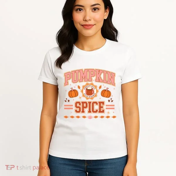 Pumpkin Spice Autumn Fall Season Women's T-Shirt