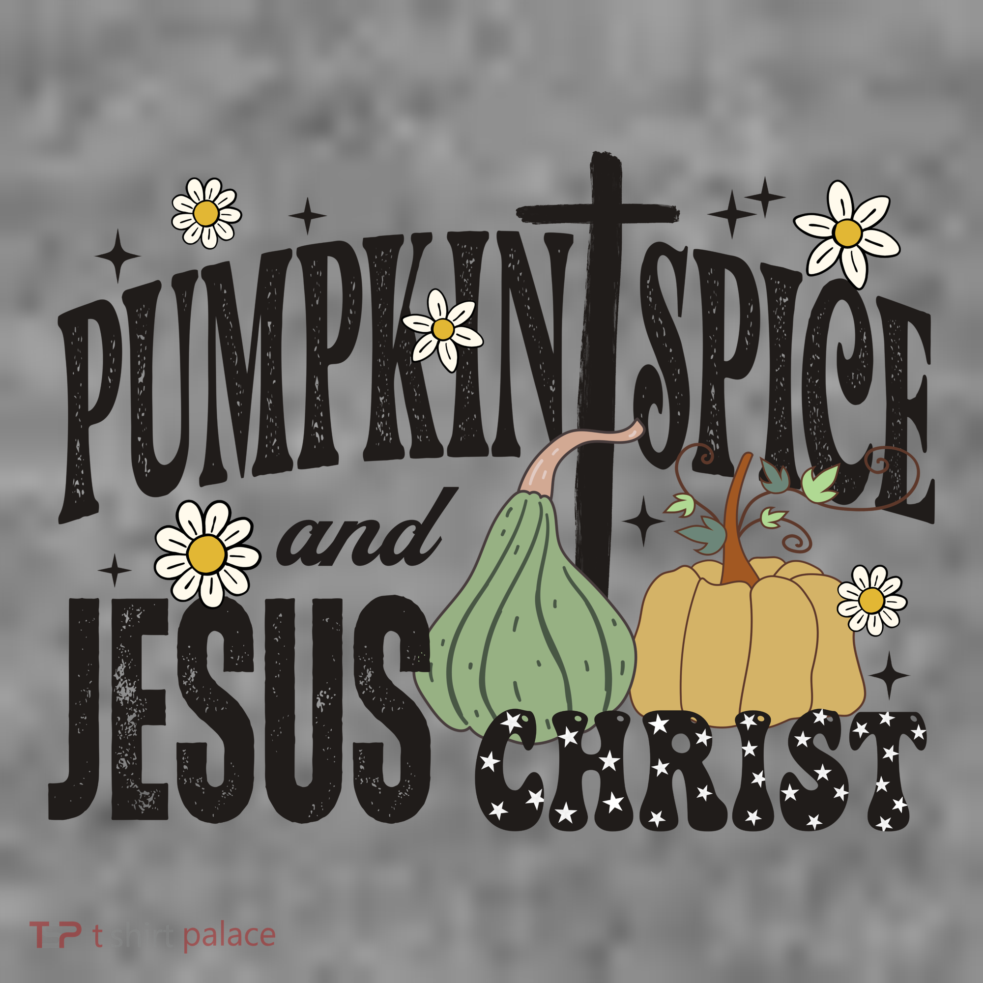 Pumpkin Spice And Jesus Christ Fun Fall Christian Cross Faith Toddler Hoodie